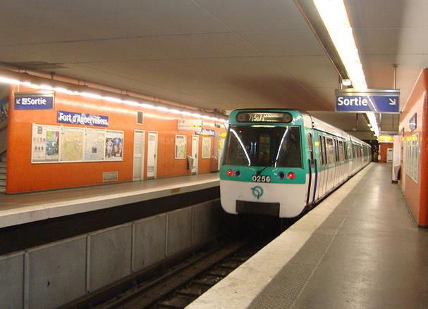 metro fort d'aubervilliers