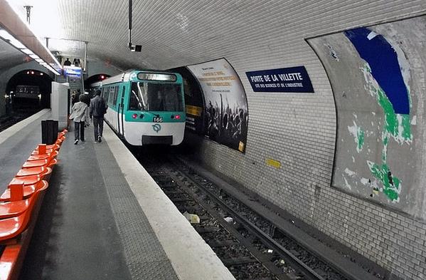 metro porte de la villette